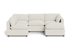 Mi Casa Furniture Pillow Cushion L-Shape + Ottoman