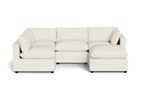 Mi Casa Furniture Pillow Cushion L-Shape + Ottoman