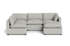 Mi Casa Furniture Pillow Cushion L-Shape + Ottoman