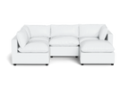 Mi Casa Furniture Pillow Cushion L-Shape + Ottoman