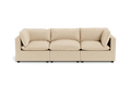 Kova Pillow Cushion Sofa 122" - front view in living room