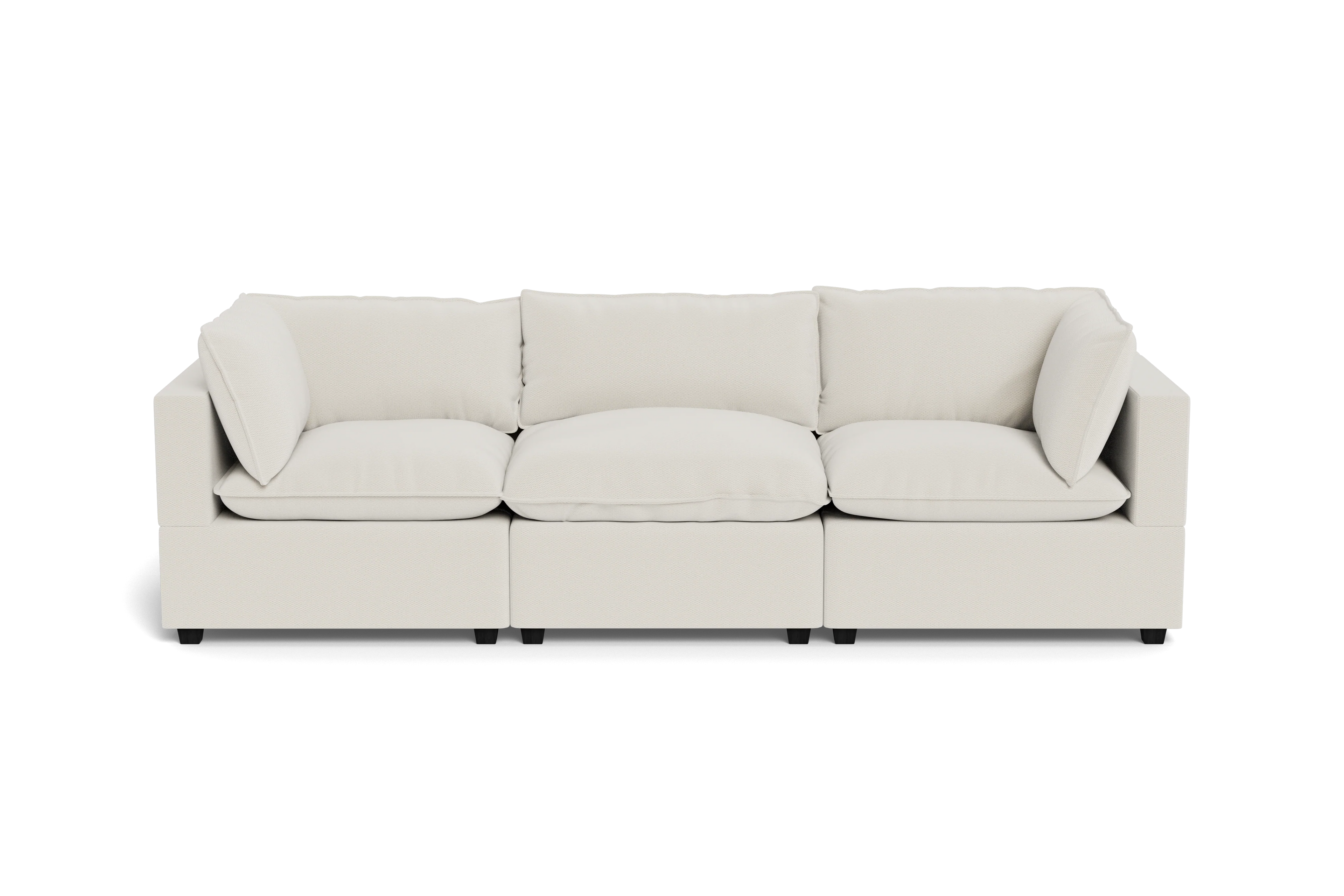 Mi Casa Furniture Pillow Cushion Sofa 122"