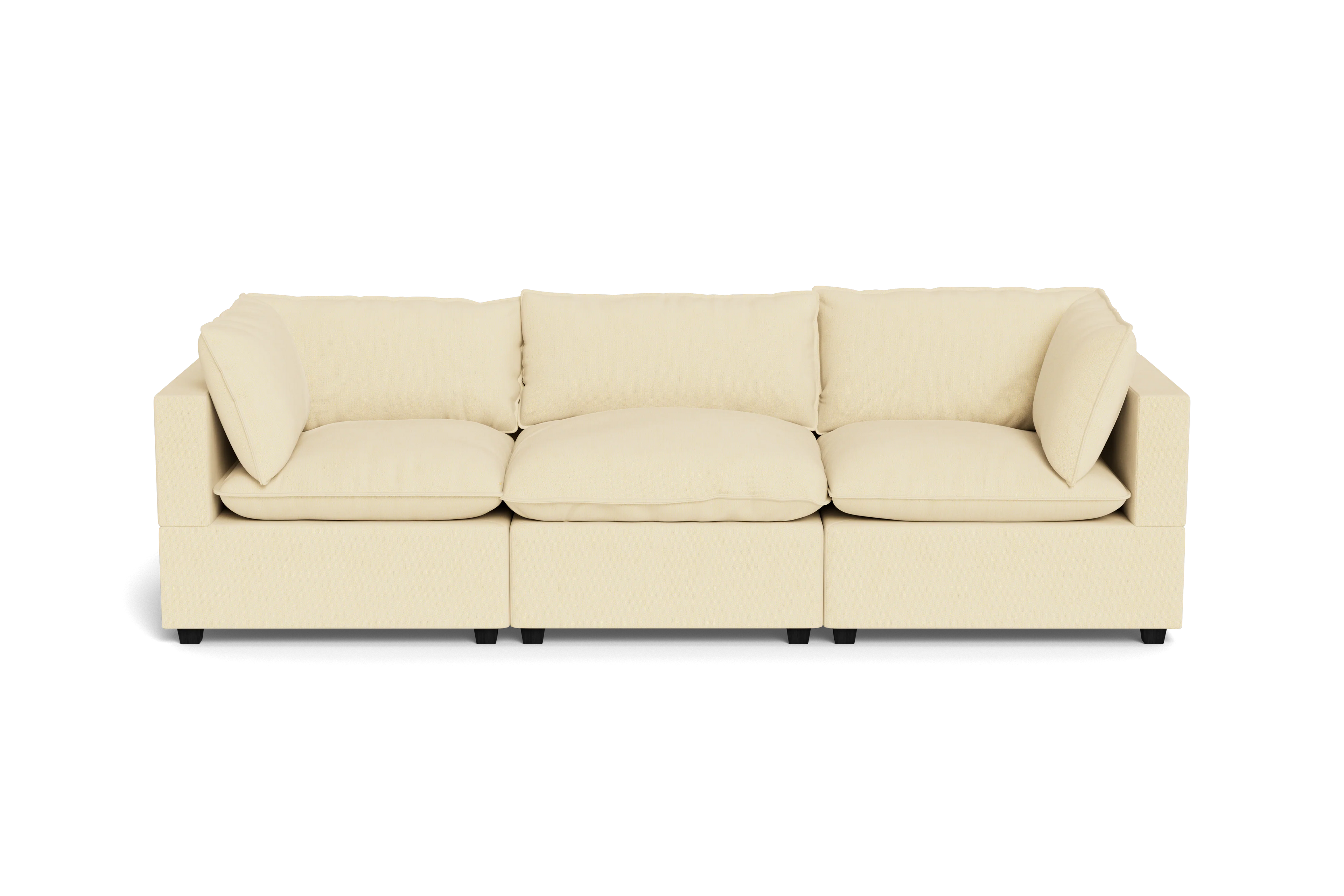 Mi Casa Furniture Pillow Cushion Sofa 122"