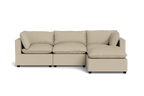 Mi Casa Furniture Pillow Cushion Sofa 122" + Ottoman
