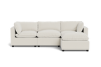 Mi Casa Furniture Pillow Cushion Sofa 122" + Ottoman