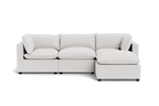 Mi Casa Furniture Pillow Cushion Sofa 122" + Ottoman