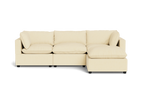 Mi Casa Furniture Pillow Cushion Sofa 122" + Ottoman
