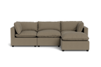 Mi Casa Furniture Pillow Cushion Sofa 122" + Ottoman