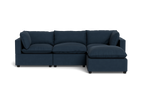 Mi Casa Furniture Pillow Cushion Sofa 122" + Ottoman