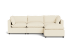 Mi Casa Furniture Pillow Cushion Sofa 122" + Ottoman