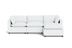 Mi Casa Furniture Pillow Cushion Sofa 122" + Ottoman
