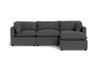 Mi Casa Furniture Pillow Cushion Sofa 122" + Ottoman