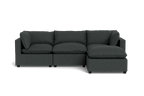 Mi Casa Furniture Pillow Cushion Sofa 122" + Ottoman