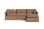 Mi Casa Furniture Pillow Cushion Sofa 122" + Ottoman