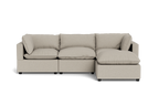 Mi Casa Furniture Pillow Cushion Sofa 122" + Ottoman