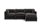 Mi Casa Furniture Pillow Cushion Sofa 122" + Ottoman