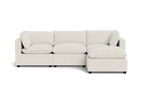 Mi Casa Furniture Pillow Cushion Sofa 122" + Ottoman