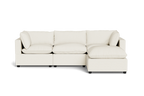 Mi Casa Furniture Pillow Cushion Sofa 122" + Ottoman