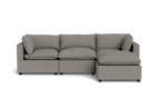 Mi Casa Furniture Pillow Cushion Sofa 122" + Ottoman