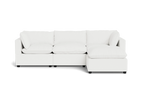 Mi Casa Furniture Pillow Cushion Sofa 122" + Ottoman