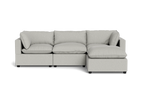 Mi Casa Furniture Pillow Cushion Sofa 122" + Ottoman