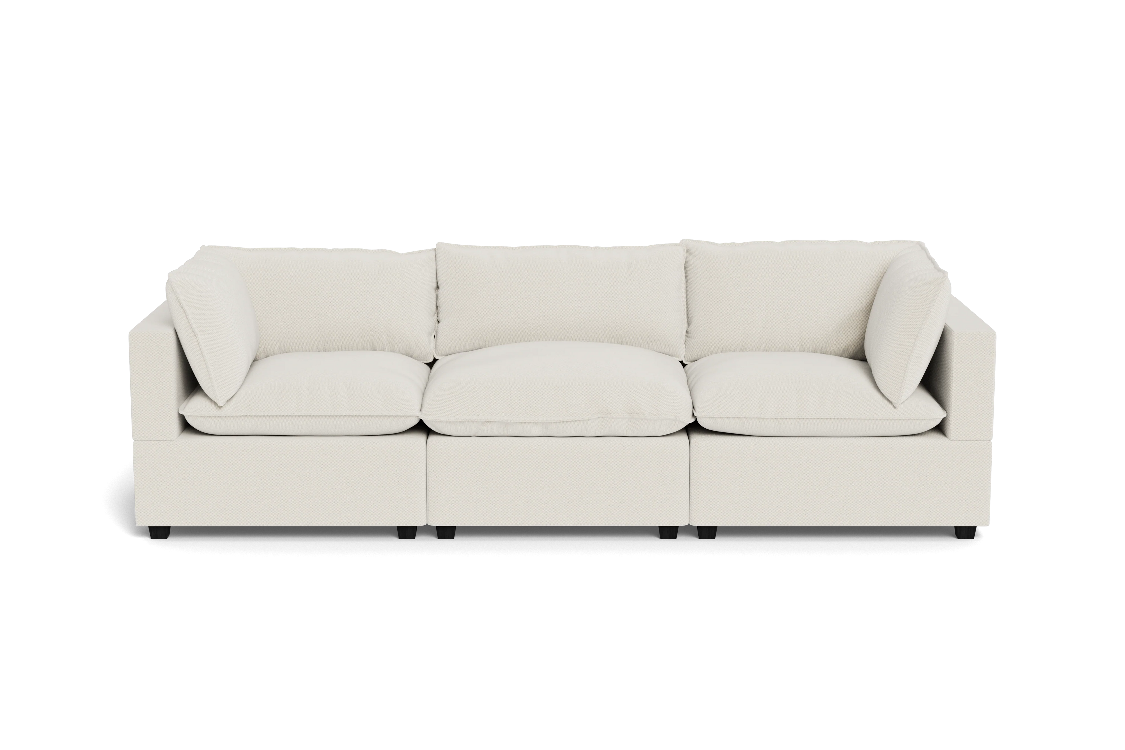 Mi Casa Furniture Pillow Cushion Sofa 122"