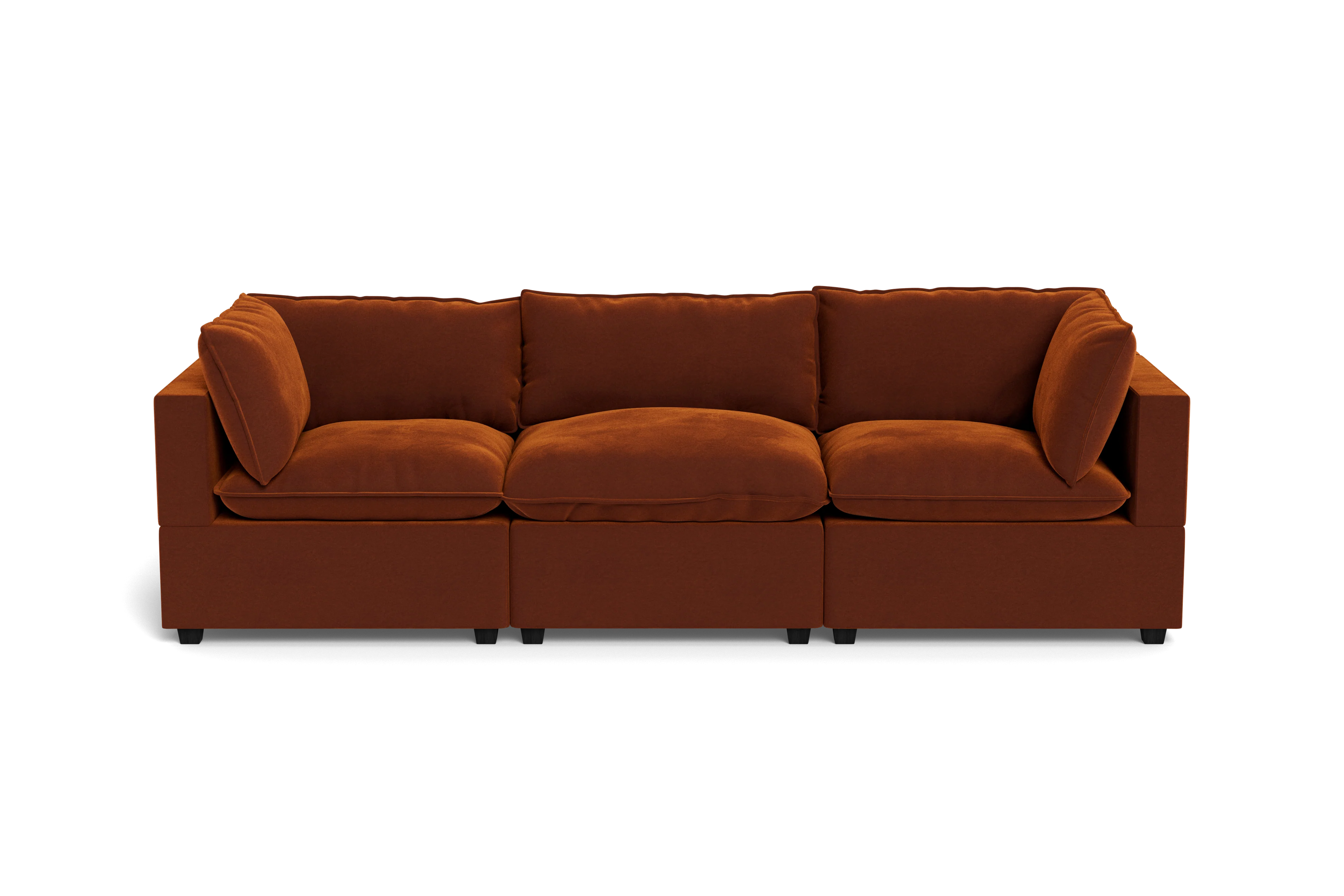 Mi Casa Furniture Pillow Cushion Sofa 122"