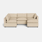 Mi Casa Furniture Pillow Cushion L-Shape + Ottoman