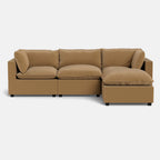 Mi Casa Furniture Pillow Cushion Sofa 122" + Ottoman