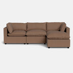 Mi Casa Furniture Pillow Cushion Sofa 122" + Ottoman