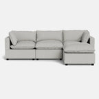 Mi Casa Furniture Pillow Cushion Sofa 122" + Ottoman