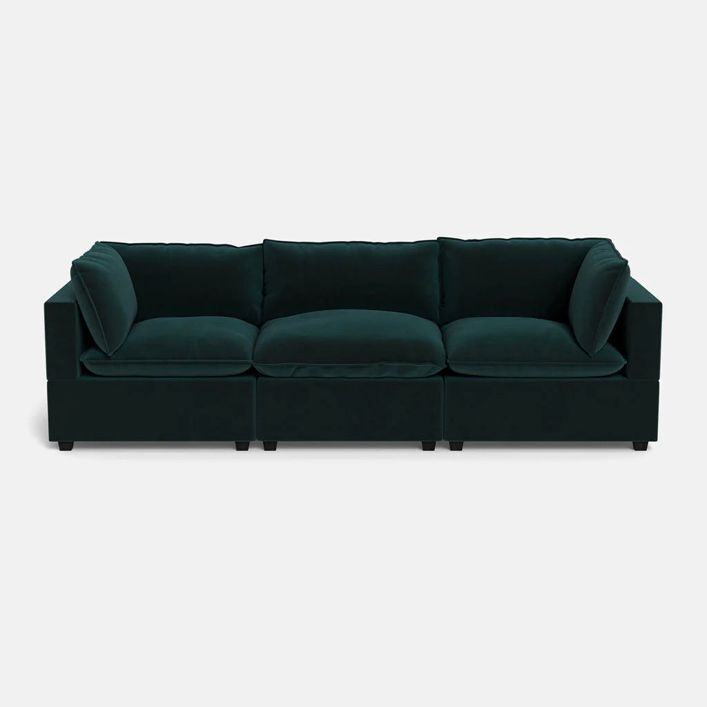 Mi Casa Furniture Pillow Cushion Sofa 122"