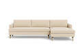 Lido Chaise Sectional - front view in living room