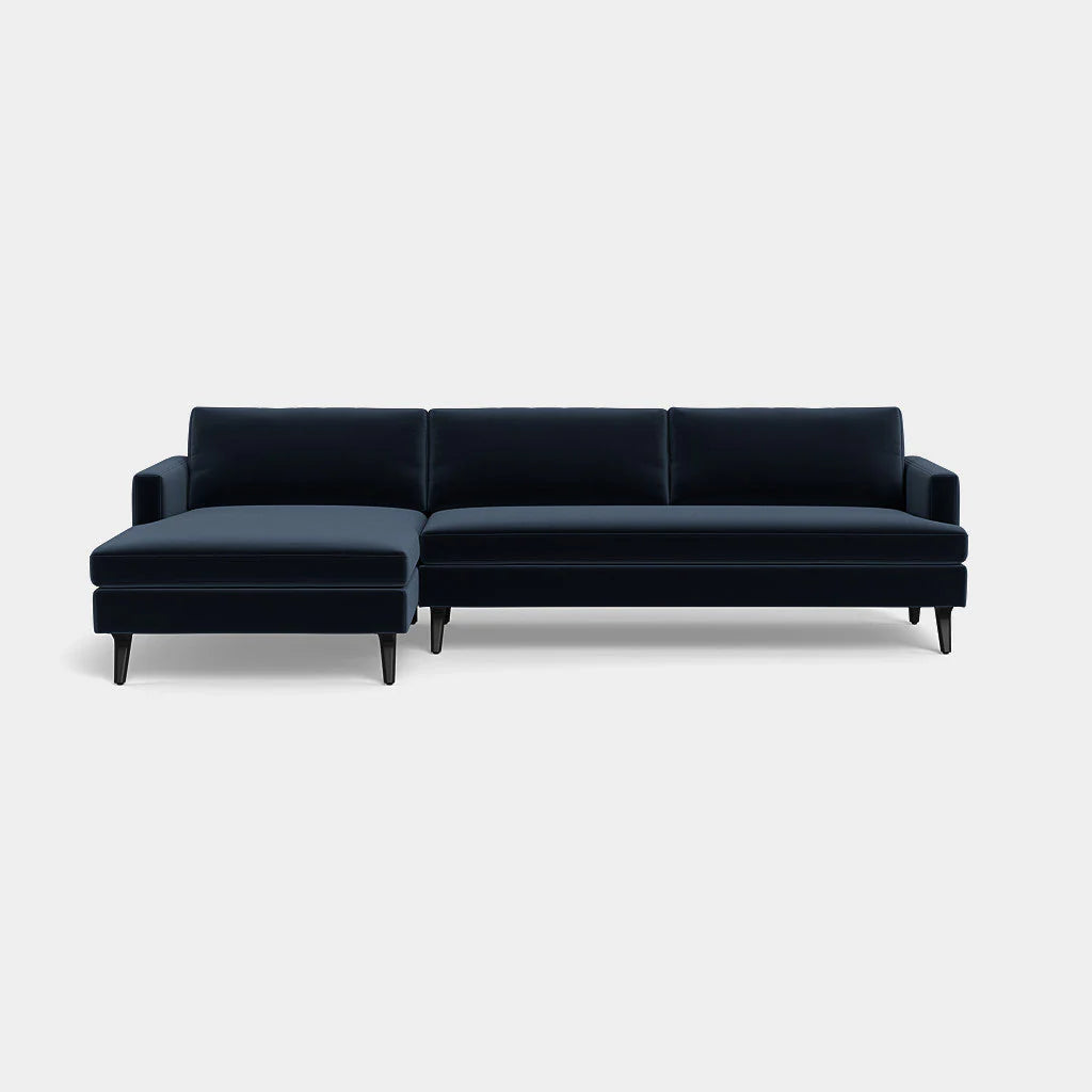 Mi Casa Furniture Mid-Century Chaise Sectional
